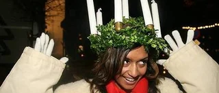 Hon blev Tierps Lucia
