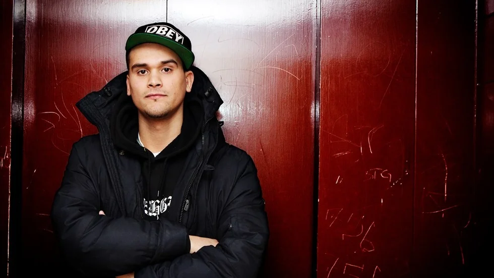 Möte med rapparen Dani M i Stenhagen