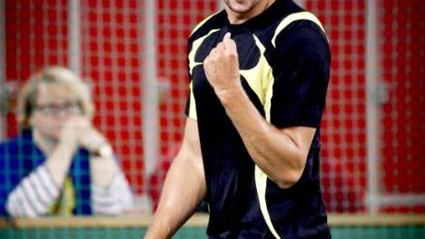 Patrik Brydolfs "fighting face".