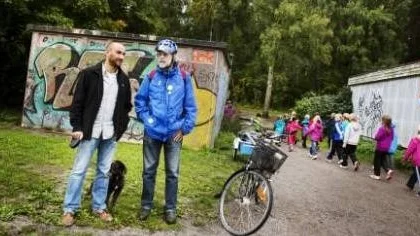 Varken Tomas Lohammar eller Peter Hansson vill ha en återvinningsstation som närmsta granne.