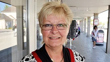 Projektledaren Margaretha Sjöberg Boström.