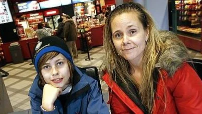 Christoffer och Monica Gustavsson går på bio ungefär tre gånger om året. Juldagen är en av dem.