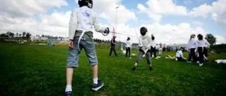 Tuffa sporter för barnen i Stenhagen