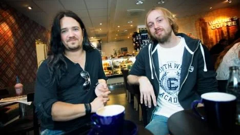 Jonatan Samuelsson och Johannes Karlsson  i gruppen Safemode