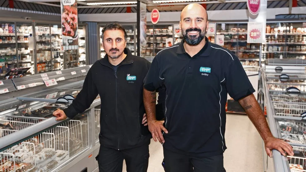 Framgång. Jengis och Toros Dag uppmärksammas av Axfoodkoncernen för sitt arbete med att utveckla Tempo Grillby.