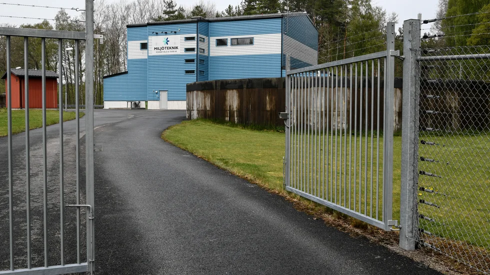 Brantafors vattenverk i Kallinge stängdes ner i december 2013 sedan man hittat höga halter av PFAS i dricksvattnet. Sedan 2016 driver privatpersoner en rättsprocess mot det kommunala bolaget Ronneby Miljö och Teknik. Arkivbild.