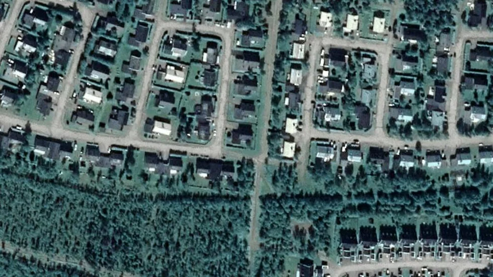 Området kring Slåttervägen 38