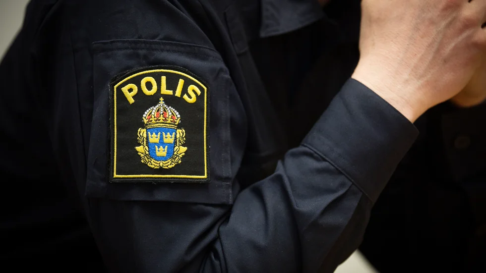 Polisen vill få in tips om den stulna containern.
