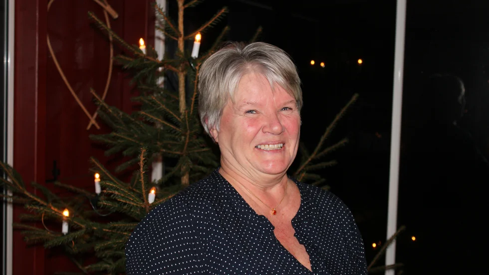 Helena Hellström har gjort hälften av rektorsutbildningen. 1, 5 år kvar. Den här veckan har hon hunnit med tre digitala kursdagar i hemmet i Skånstorp.