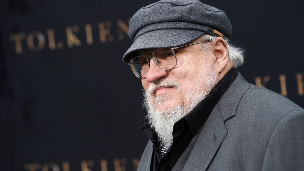 Författaren George RR Martin. Arkivbild.
