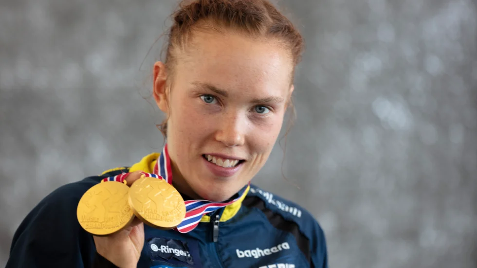 Tove Alexandersson har drygat ut sin meritlista med ytterligare en VM-medalj. Arkivbild.