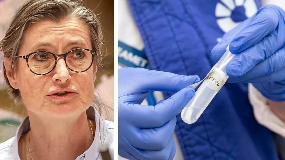 En svag minskning kan ses av antalet personer som behöver sjukhusvård för covid-19. Britt Åkerlind är smittskyddsläkare i Region Östergötland.