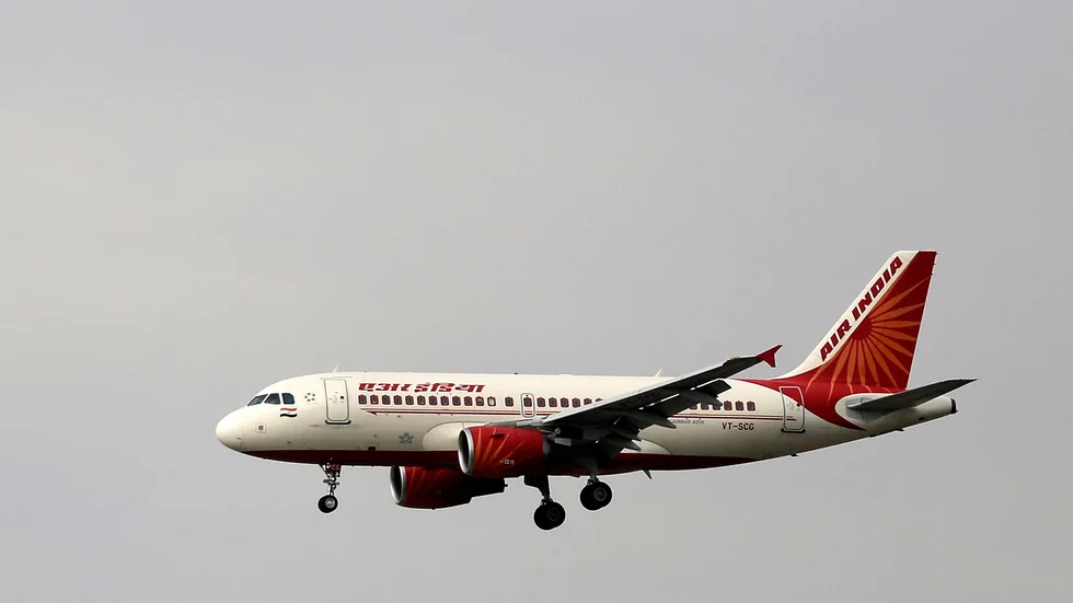 Ett Air India-plan med 191 personer ombord har kraschat i indiska Calcutta. Genrebild.
