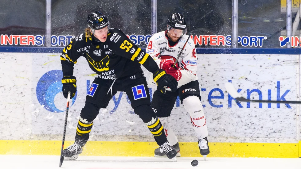 Marcus Fagerudd spelade över 25 minuter i Västerås.