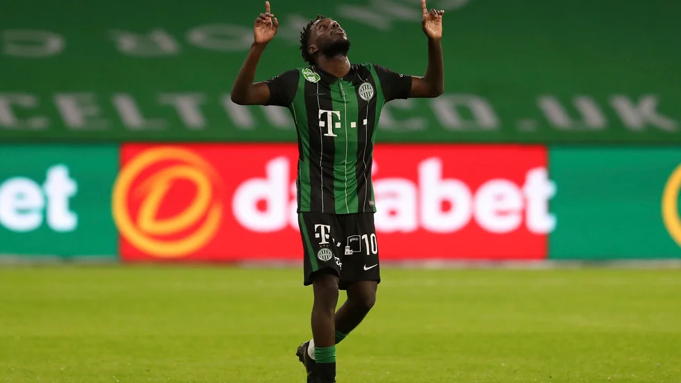 Kenyafödde norrmannen Tokmac Nguen sänkte Celtic på bortaplan.