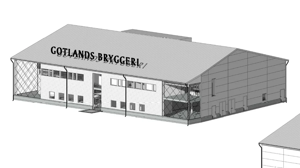 Så här är det framtida bryggeriet på Cypressgatan tänkt att se ut.