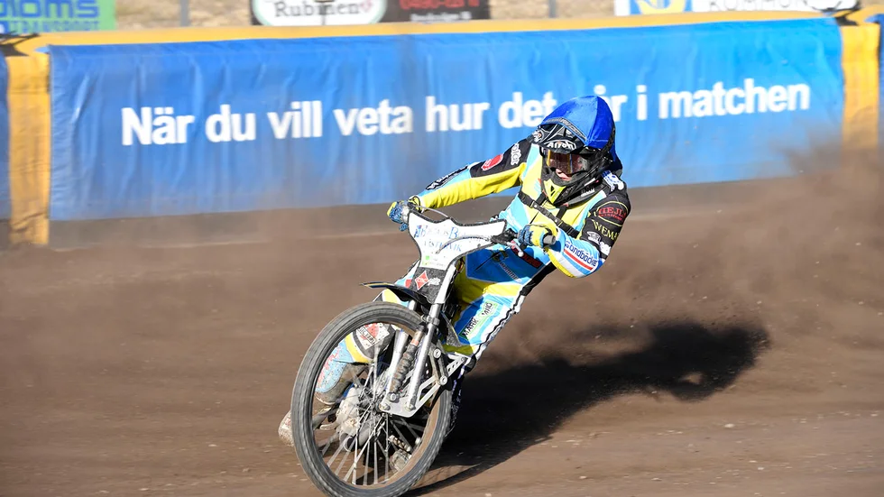 Mikkel Bech Jensen svarade för en stark insats, men det räckte inte till någon seger för Västervik.