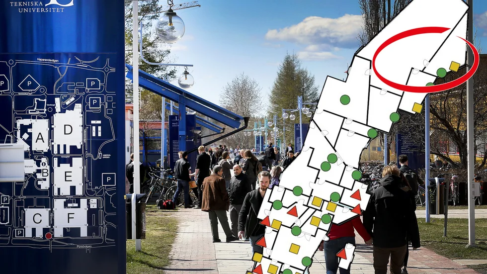 I Luleå har studenterna en förbättrad bostadssituation.