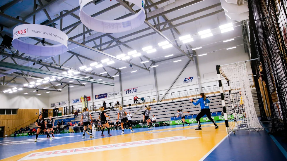 Boden Handboll har en förhoppning om att kunna ta in 351 åskådare ifall taket för folksamlingar höjs.