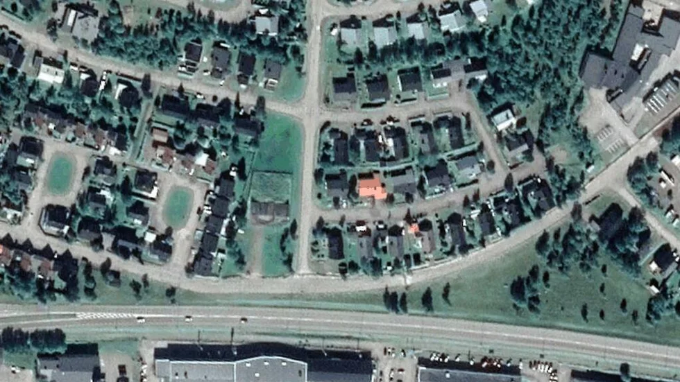 Området kring Uttervägen 38