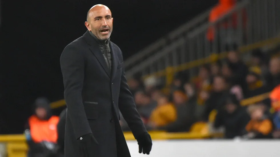 Espanyol sparkar huvudtränaren Abelardo Fernandez. Arkivbild.