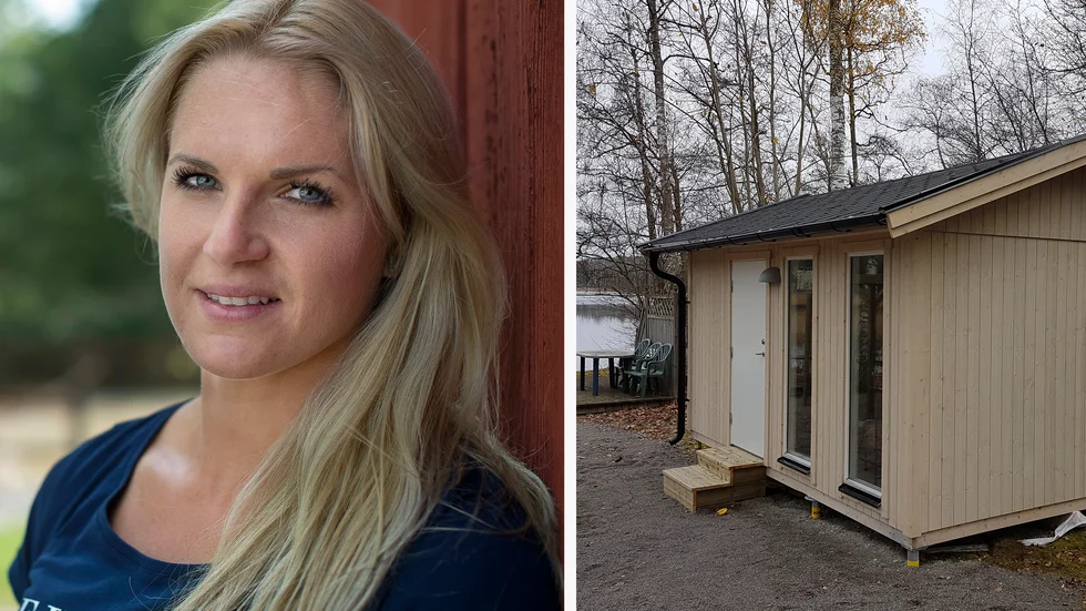 Efter att TV-programmet Sofias änglar sänts krävde bygg- och miljönämnden i Åtvidabergs kommunen att familjen Wallberg skulle ta bort anläggningen vid sjön Ören. "Det blev bara mer huvudvärk av allt, och det behöver jag inte mer av", säger Frida Wallberg.