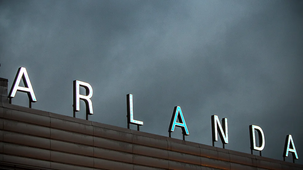 Arlanda flygplats.
