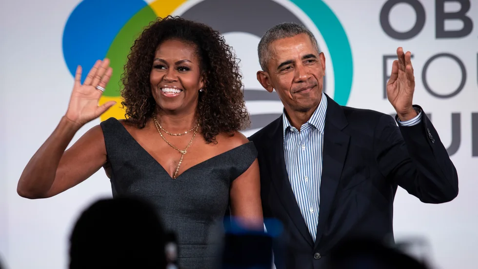 Nya "The Michelle Obama podcast" är en samtalspodd med den tidigare första damen som programledare. Arkivbild.