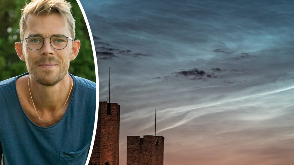 Carl Bergstrand har fångat kometen Neowise på bild.