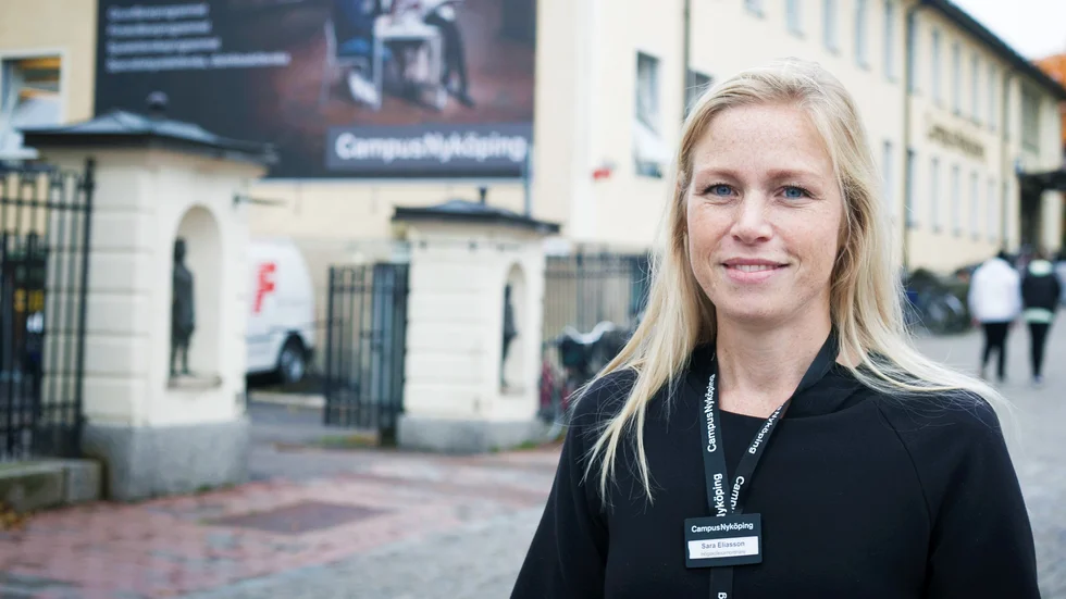 Sara Eliasson, högskolesamordnare på Campus Nyköping.  