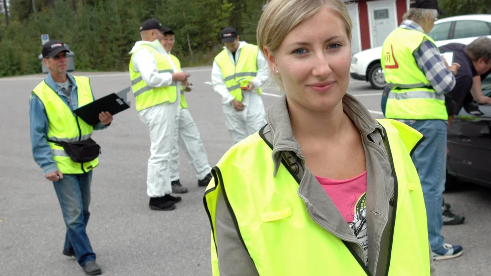 Maria Ögren, projektledare på NTF, Nationalföreningen för trafiksäkerhetens främjande, i Norrbotten.