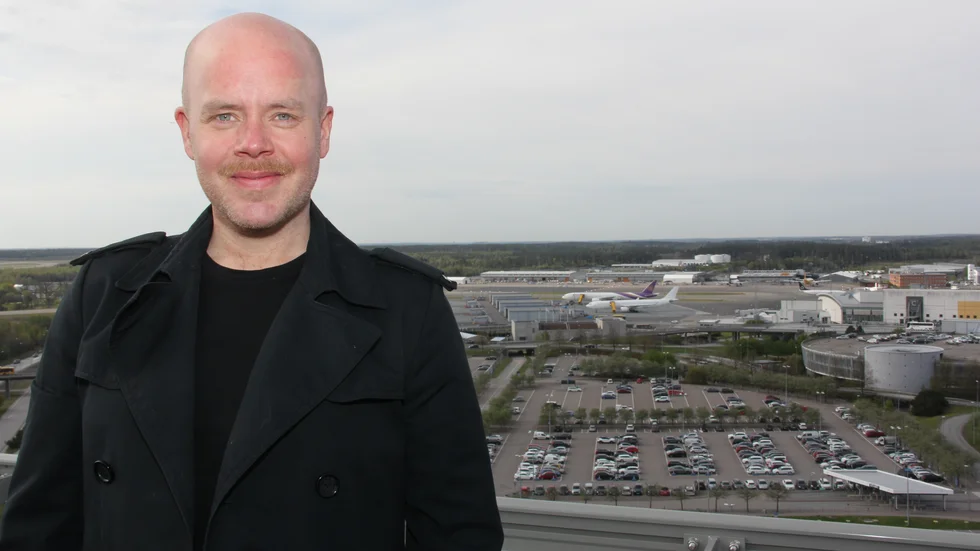 Jostein Rajala, hotelldirektör på Comfort hotel Arlanda, säger att de har kunnat behålla personalen, trots den omfattande krisen i pandemins spår.