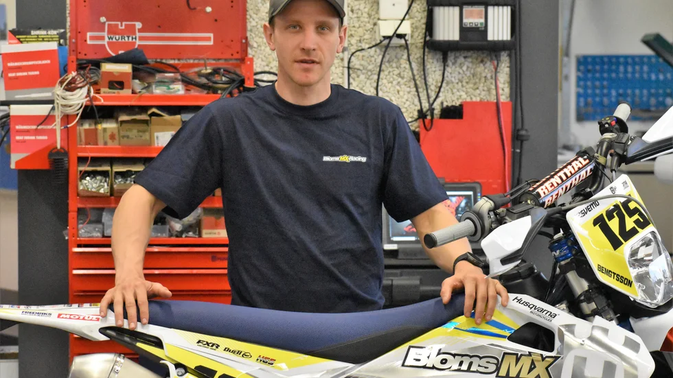 Filip Bengtsson gör i helgen sitt första SM i enduro. 