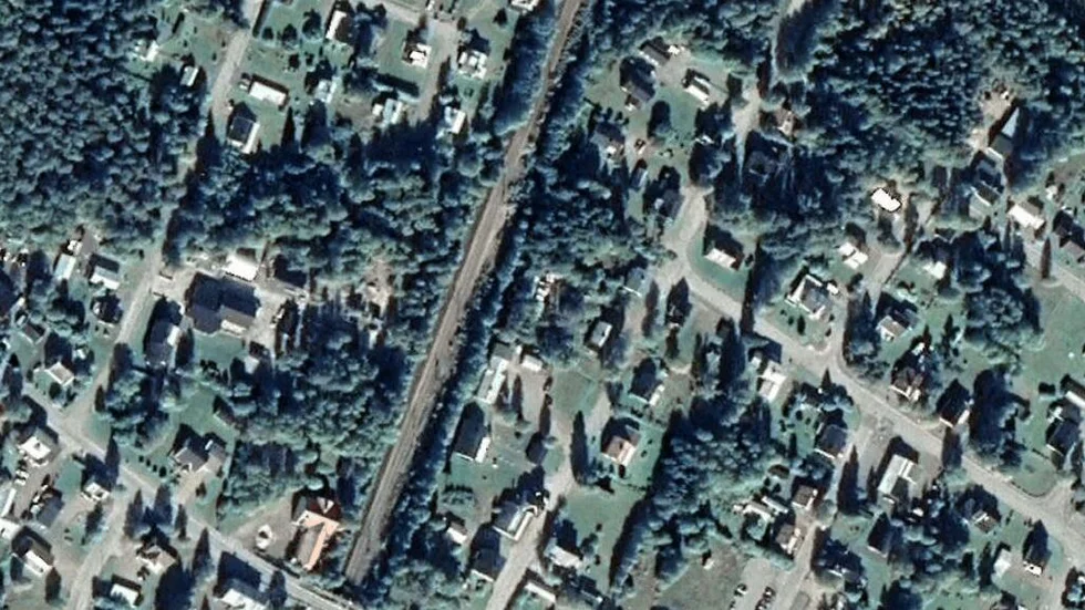 Området kring Järnvägsgatan 27