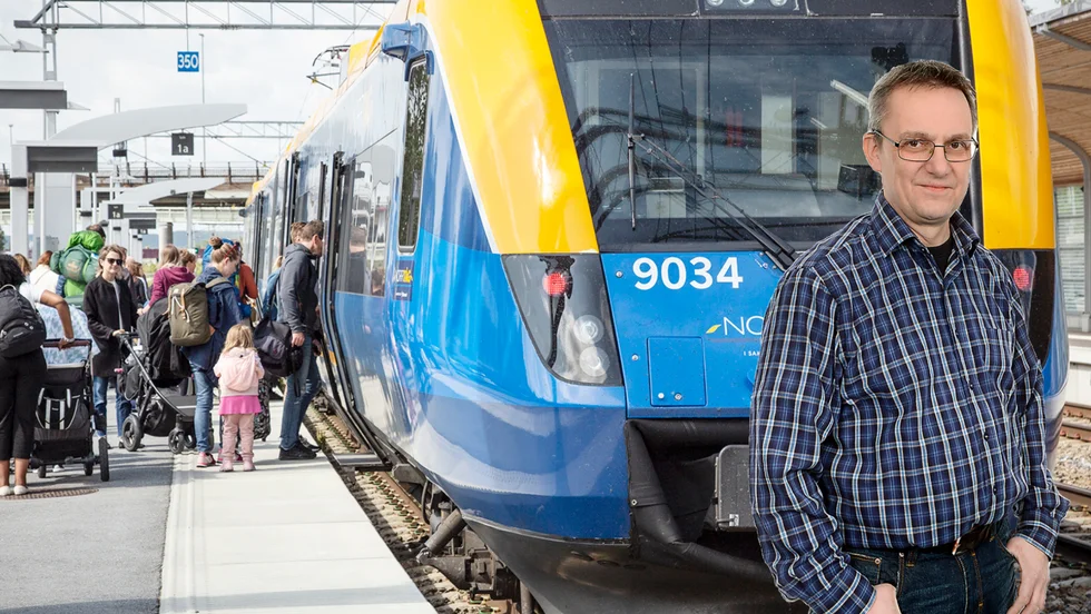 Krönikören skriver om infrastruktursatsningar i Norrland är lågt prioriterade