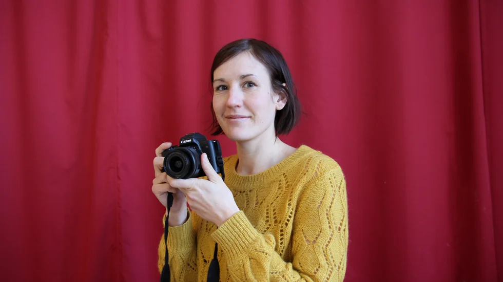 "Det handlar om att lära sig behärska systemkameran" säger läraren Josefin Antonsson som planerar att komma igång med Kulturskolans fotokurser.