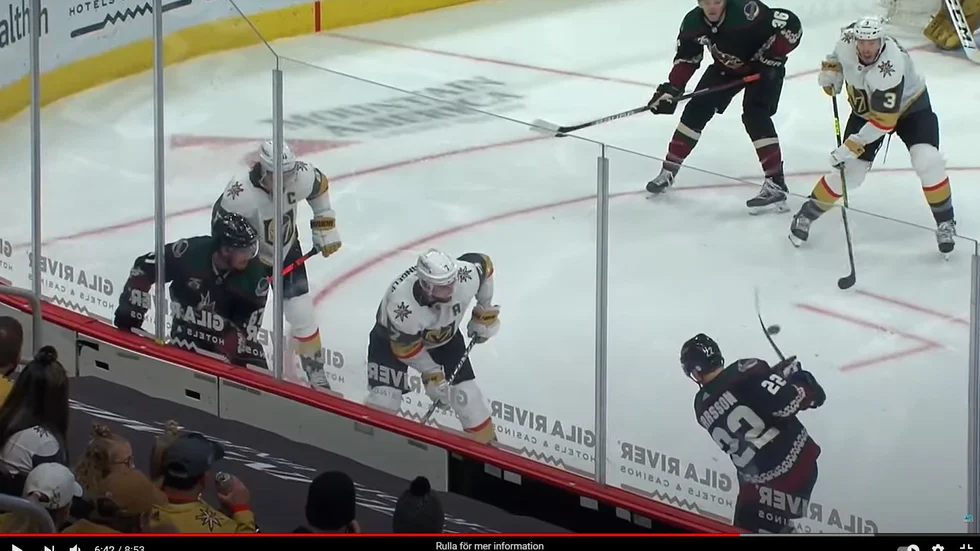 Detta chansskott av Johan Larsson klingar klockrent i stolpens insida.