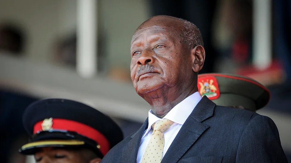Demokratibiståndet har gått till att undergräva regeringen, hävdar Ugandas president Yoweri Museveni. Arkivbild.