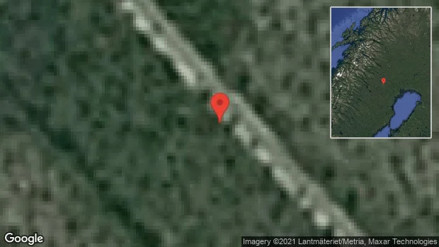 Singelolycka på väg 374