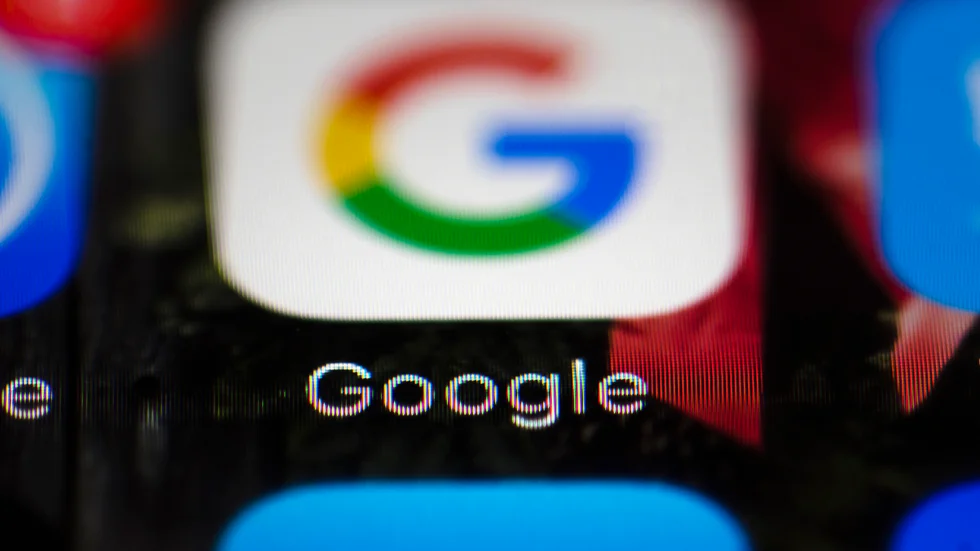 Google är en världsledande sökmotor och ägs av Nasdaqnoterade Alphabet, baserat i Mountain View, Kalifornien. Arkivbild