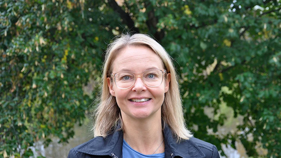 Caroline Stridsman, som bor i Sävast, forskar om kopplingen mellan Covid-19 och lungsjukdom. "Forskningen är viktig för personer med lungsjukdomar", säger hon.