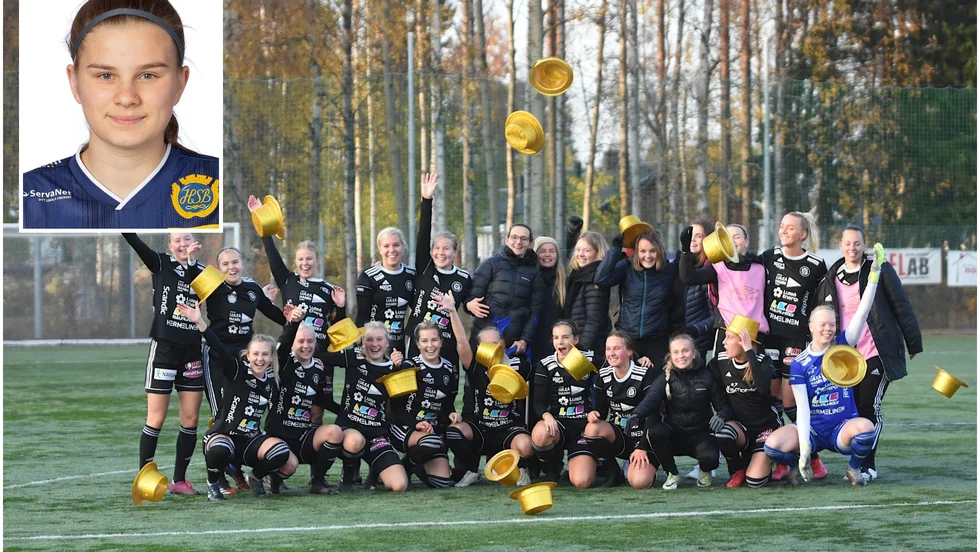 Luleåfostrade Alva Lovén ser fram emot kvalmatcherna mot Notvikens IK DFF. Den första kvalmatchen lagen i mellan spelas på lördag i Sundsvall.