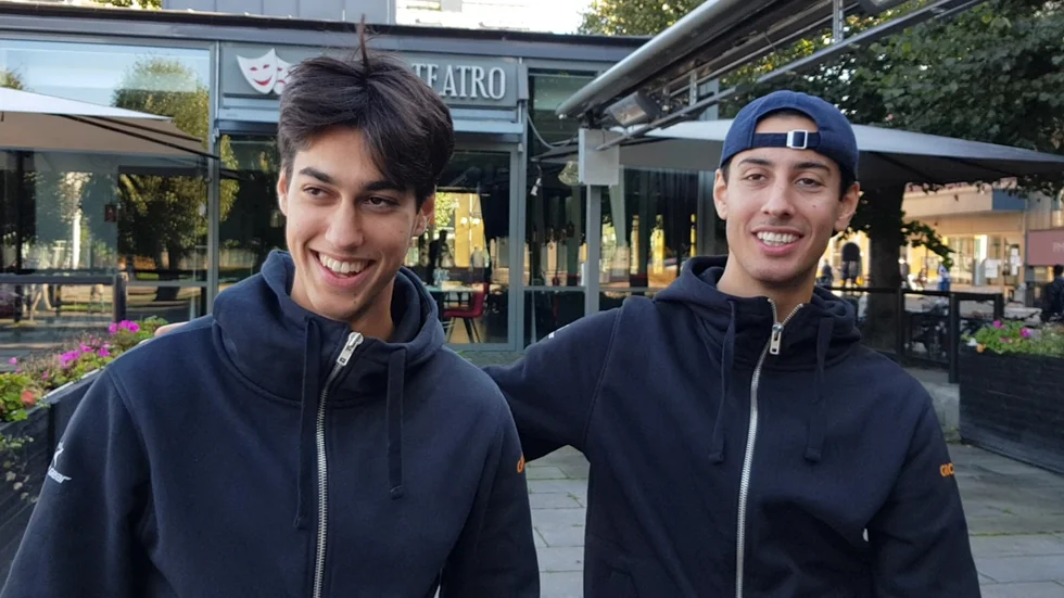 David och Marcus Karlström.