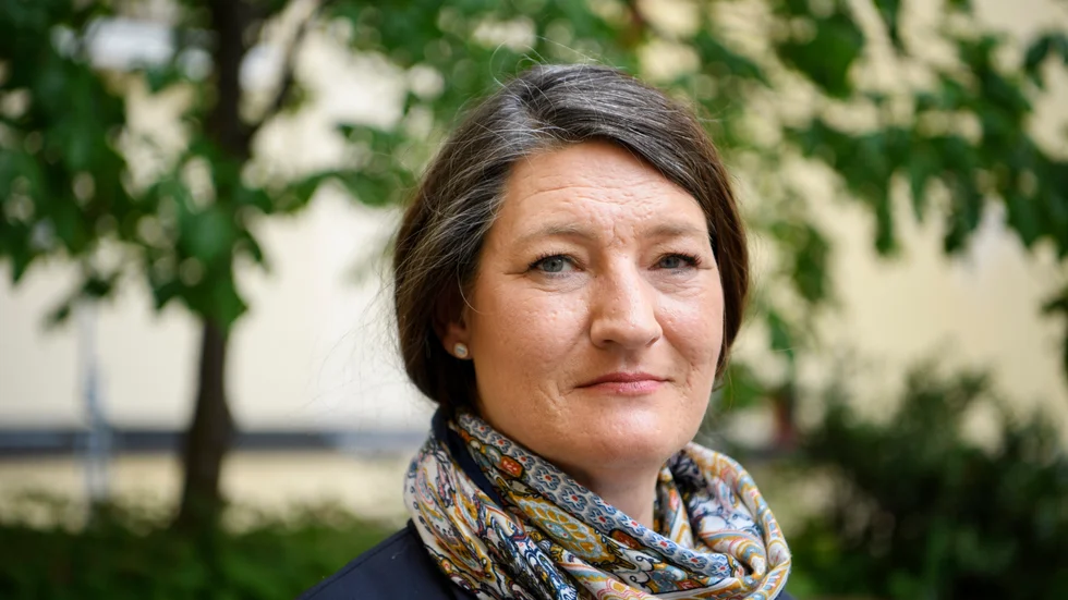 Susanna Gideonsson, ordföranden för LO. Arkivbild.