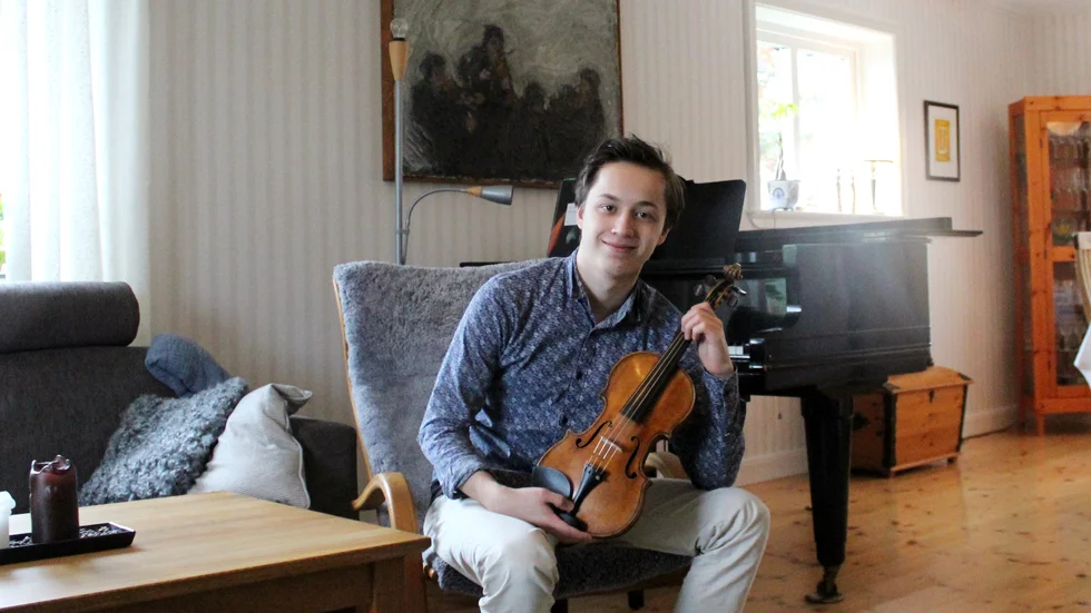 Violinisten Johan Dalene får Broocmanpriset 2020.