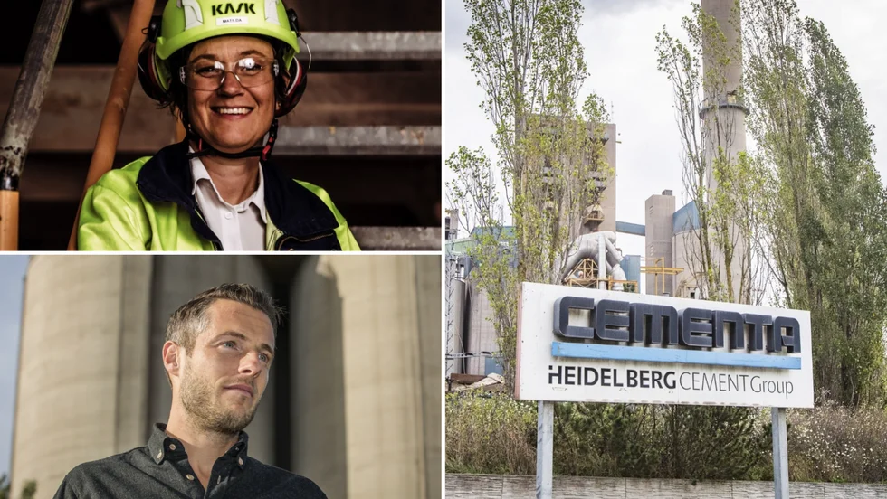 Matilda Hoffstedt blir ny chef för Cementa i Slite. 