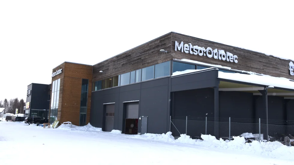 Metso Ouotecs nya kontor i Skellefteå ligger på Anderstorp.