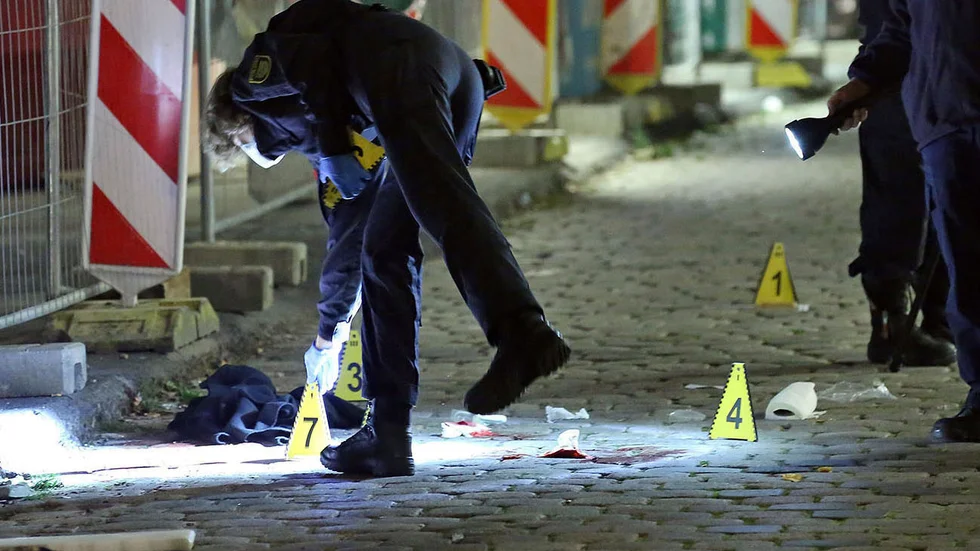 En dödlig knivattack i Dresden utreds som terrorbrott. Arkivbild.
