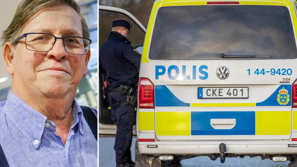 Olja hälldes ut på flera vägar i Visby. 