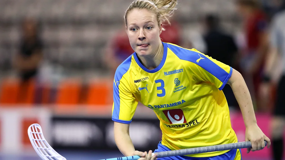 Det blir ingen landslagsturnering i Uppsala i november för Amanda Delgado Johansson och hennes landslagskamrater. 